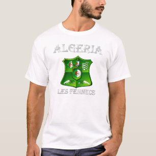 Camiseta Escudo del fútbol del fútbol de Les Fennecs de la
