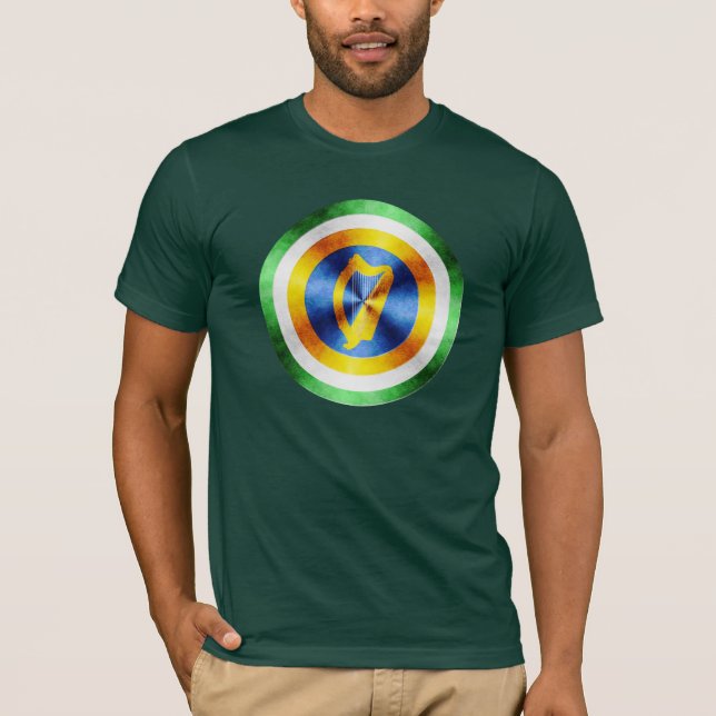 Camiseta Escudo del héroe de capitán Irlanda (Anverso)