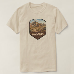 Camiseta Escudo del Parque Nacional Badlands