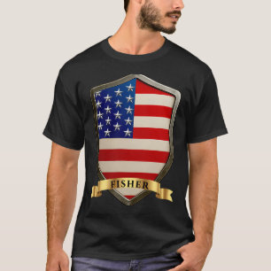 Camiseta Escudo del Patrimonio Nacional Fisher USA