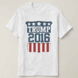 Camiseta Escudo del presidente Donald Trump 2016