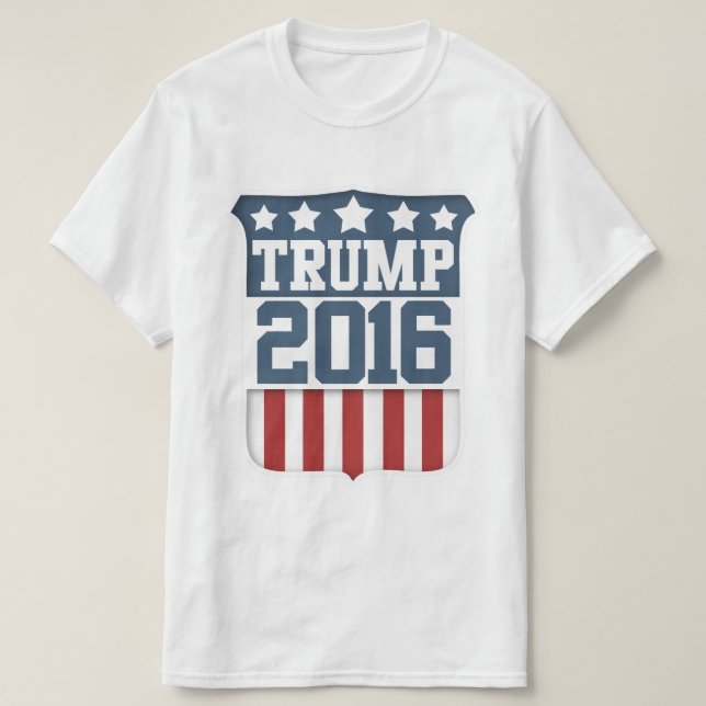 Camiseta Escudo del presidente Donald Trump 2016 (Diseño del anverso)