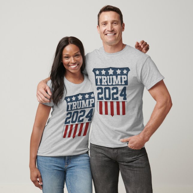 Camiseta Escudo del presidente Donald Trump 2024 (Unisexo)