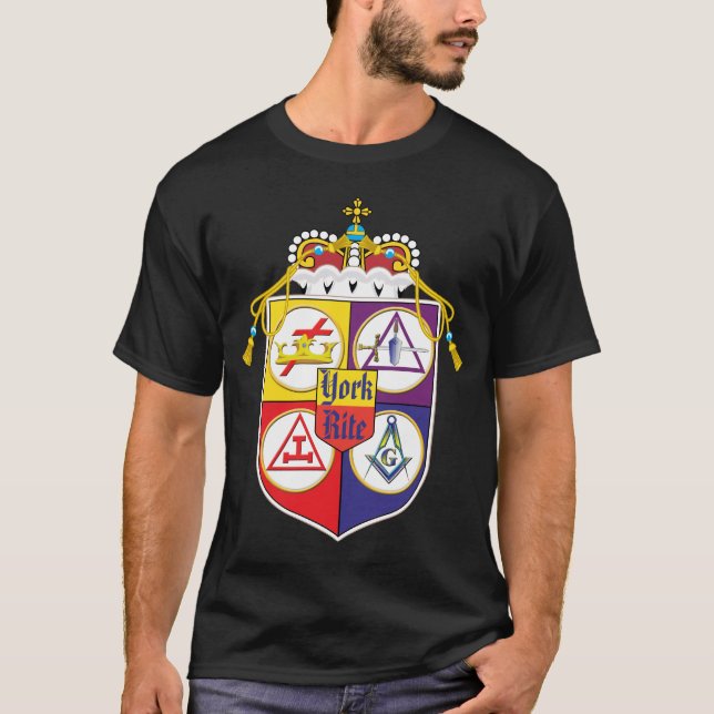 Camiseta Escudo del rito de York (Anverso)