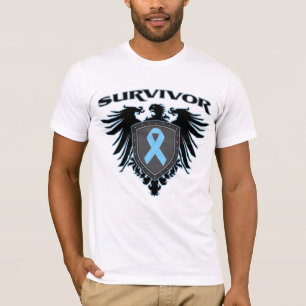 Camiseta Escudo del superviviente del cáncer de próstata