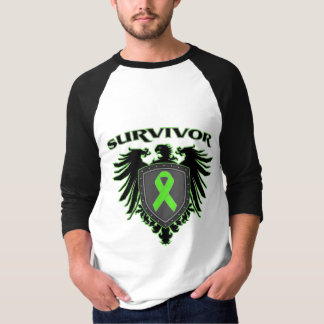 Camiseta Escudo del superviviente del linfoma Non-Hodgkin