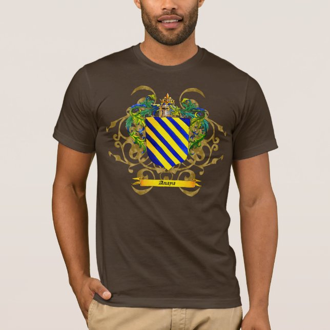 Camiseta Escudo/escudo de armas de Anaya (Anverso)