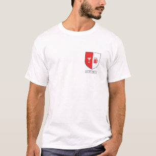 Camiseta Escudo Escudo de Booze minimalista