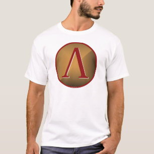 Camiseta Escudo espartano de la lambda