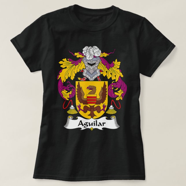 Camiseta Escudo familiar Aguilar  (Diseño del anverso)