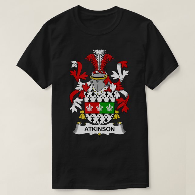 Camiseta Escudo familiar de Atkinson  (Diseño del anverso)