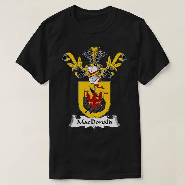 Camiseta Escudo familiar de MacDonald (Diseño del anverso)