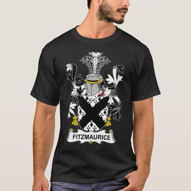 Camiseta Escudo familiar Fitzmaurice (Anverso)