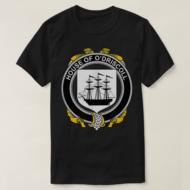 Camiseta Escudo familiar O'Driscoll  (Diseño del anverso)