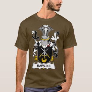 Camiseta Escudo familiar Rawlins Coat of Arms Crest