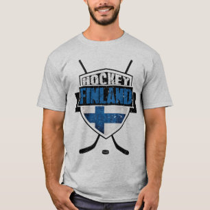 Camiseta Escudo finlandés de hockey sobre hielo Suomi Tee
