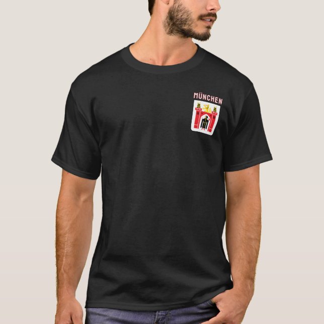 Camiseta Escudo grande de armas de Múnich (Anverso)