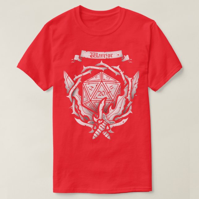 Camiseta Escudo guerrero (Diseño del anverso)