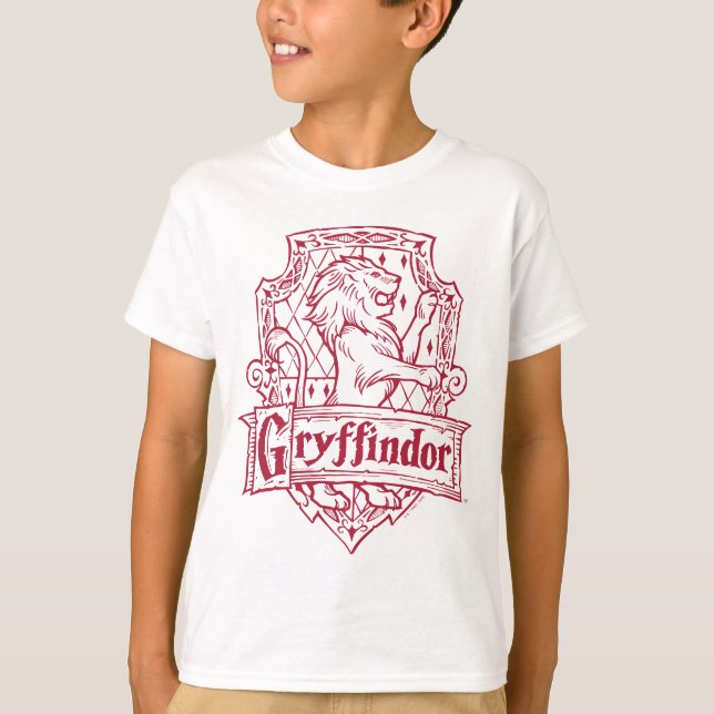 Camiseta Escudo HARRY POTTER™ GRYFFINDOR™ (Anverso)