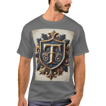 Escudo heráldico elegante y ornamentado