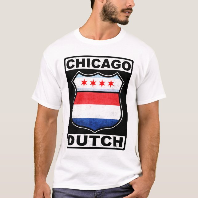Camiseta Escudo holandés de Chicago (Anverso)