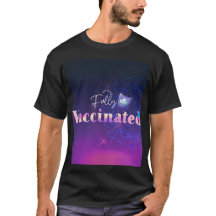 Escudo holográfico totalmente vacunado    