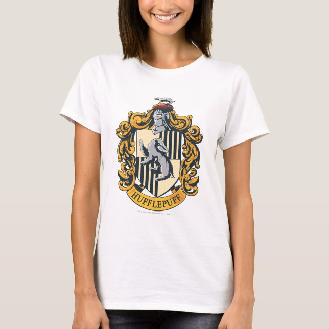 Camiseta Escudo Hufflepuff (Anverso)