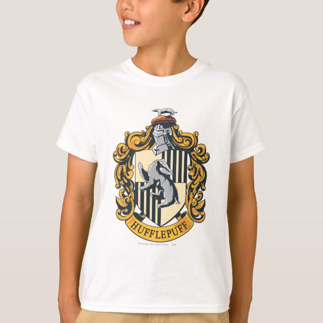 Camiseta Escudo Hufflepuff (Anverso)