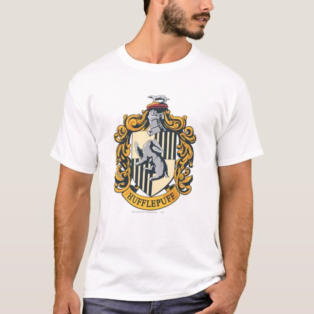 Camiseta Escudo Hufflepuff (Anverso)