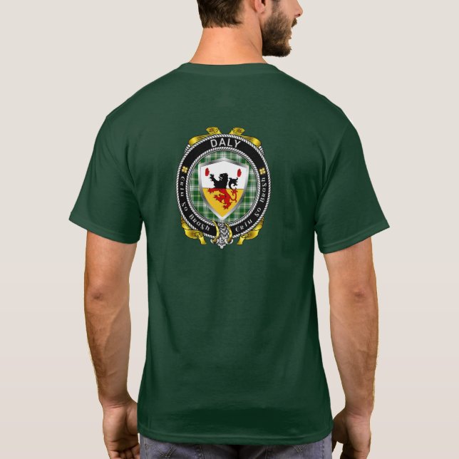 Camiseta Escudo irlandés Daly/O'Daly (Reverso)
