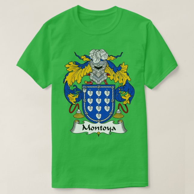Camiseta Escudo Montoya Coat of Arms (Diseño del anverso)