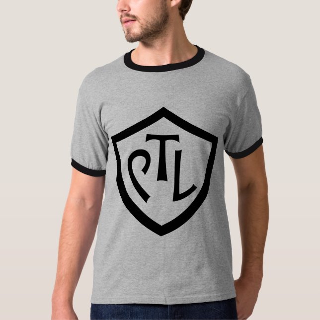 Camiseta Escudo mormón de CTL (como el CTR) (Anverso)