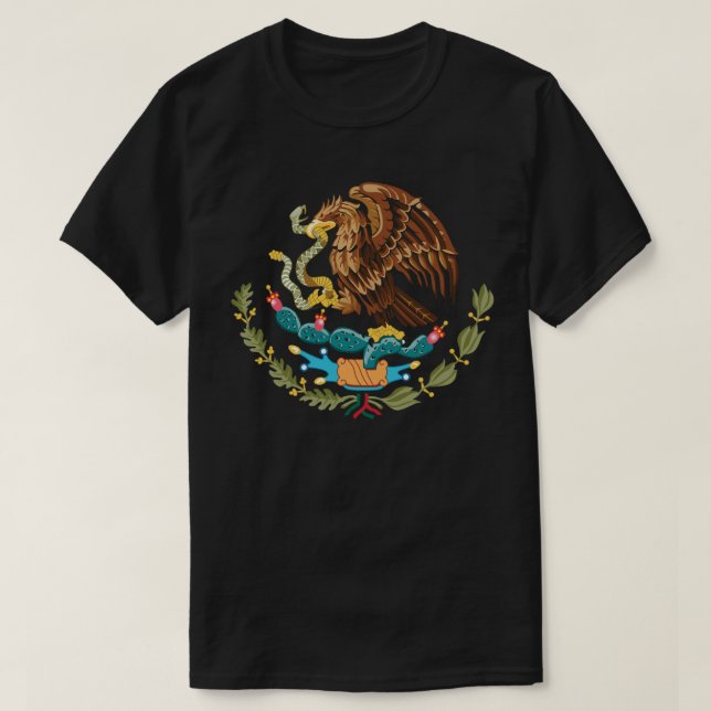 Camiseta Escudo nacional de México (Diseño del anverso)