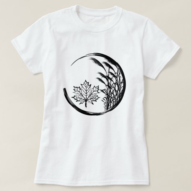 Camiseta Escudo otoño/otoño (Diseño del anverso)