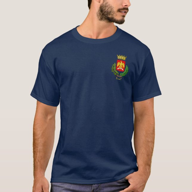 Camiseta Escudo/pabellón de Palermo (ciudad), Italia (Anverso)