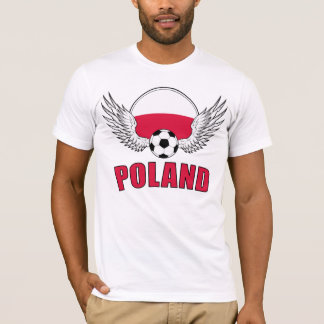 Camiseta Escudo polaco del fútbol (luz)