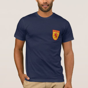 Camiseta Escudo Rampant de León de Escocia