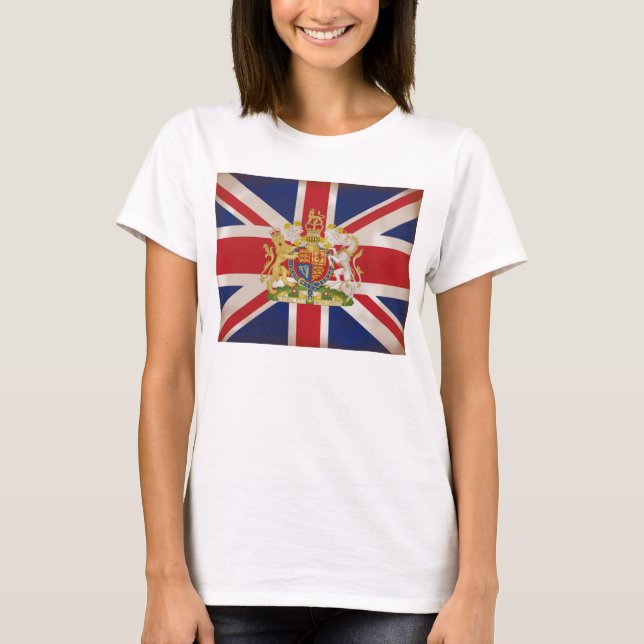 Camiseta Escudo real de Union Jack. (Anverso)