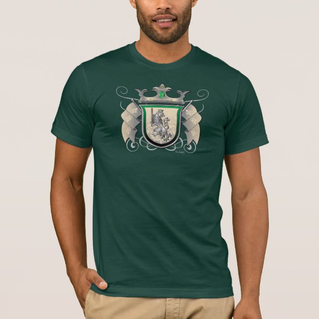 Camiseta Escudo real IV del león del platino (Anverso)