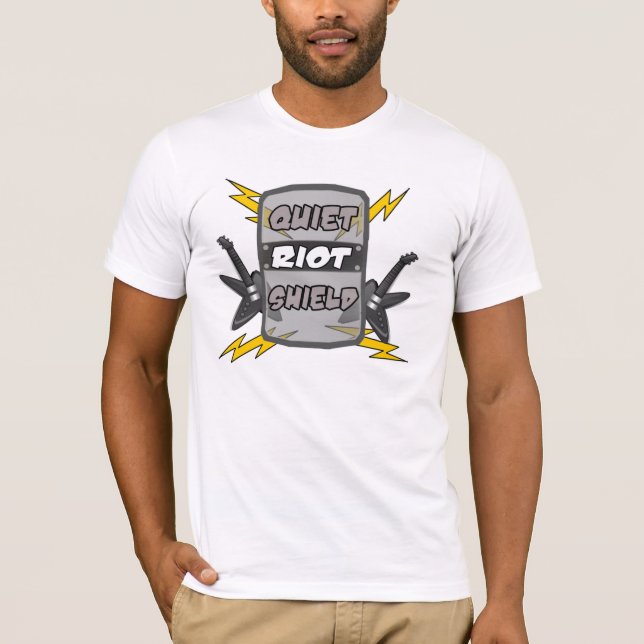 Camiseta Escudo reservado del alboroto (Anverso)