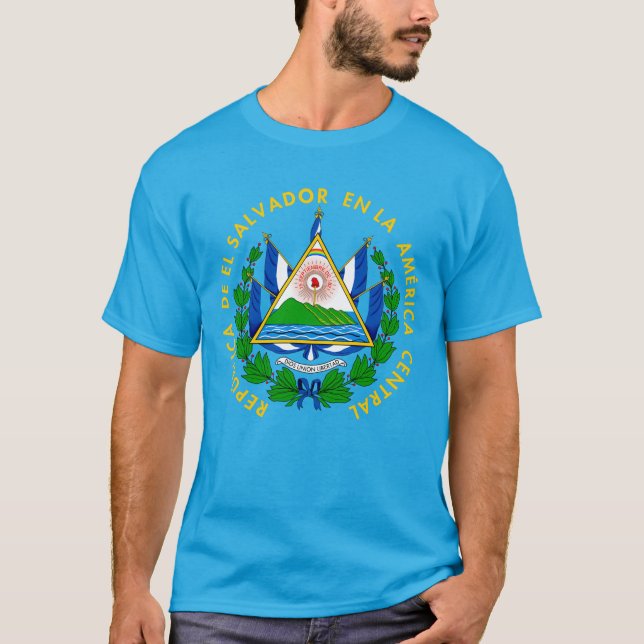 Camiseta Escudo salvadoreño T-Shirt (Anverso)