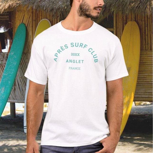 Camiseta Escudo social Après Surf Club Turquoise Surfers (Subido por el creador)