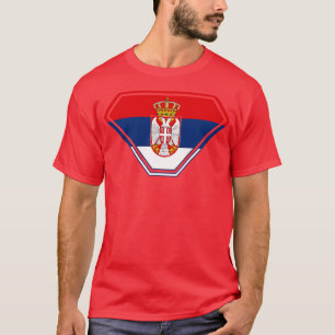 Camiseta Escudo SuperEmpoderado de Serbia