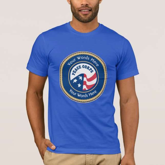 Camiseta Escudo universal de cuerdas para los Cuerpos de Pa (Anverso)