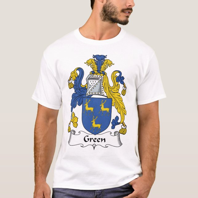Camiseta Escudo verde de la familia (Anverso)