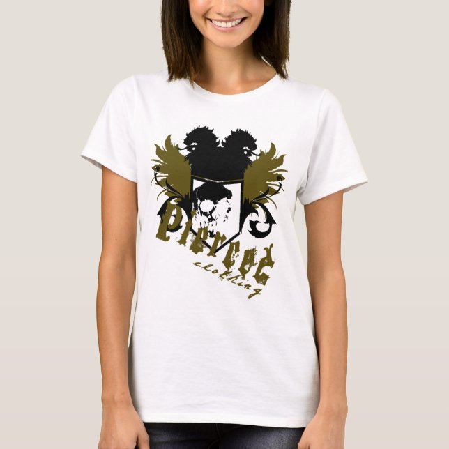 Camiseta Escudo y ángeles (Anverso)