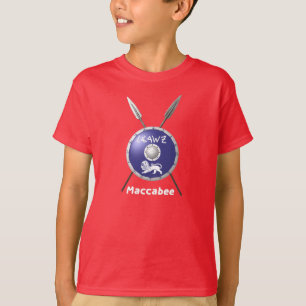 Camiseta Escudo y lanzas de Maccabee