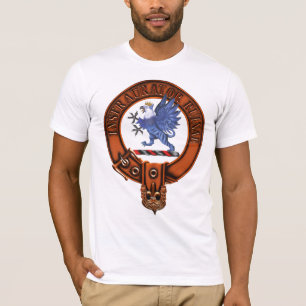 Camiseta Escudo y Targe de la familia de Forsyth del clan