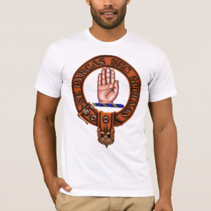Camiseta Escudo y Targe de la familia de Lamont del clan