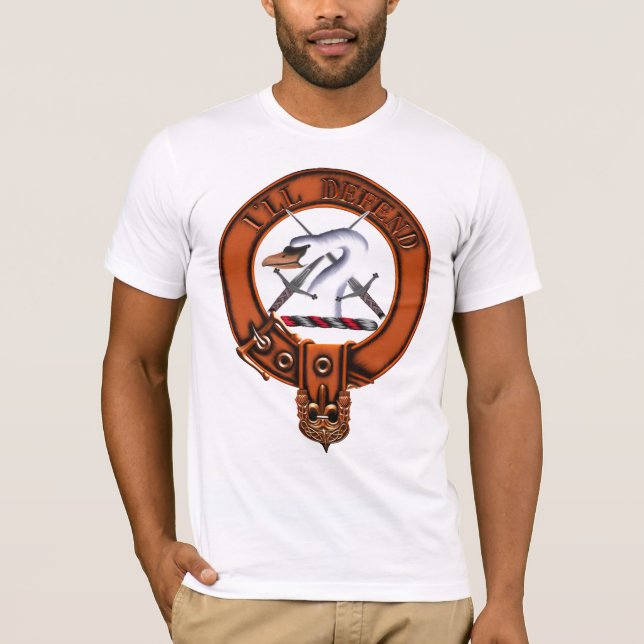 Camiseta Escudo y Targe de la familia de Lennox del clan (Anverso)